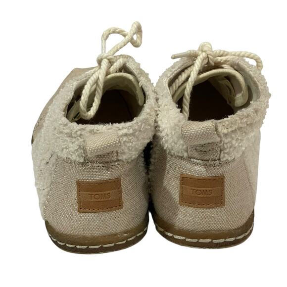 TOMS Women's Bota Blended Boots in Natural Plush Shearling 9.5 - Picture 7 of 12
